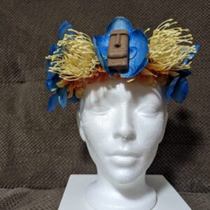 Blue Moai Crown